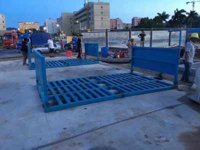 新聞四川資陽(yáng)泥頭車沖洗設(shè)備建筑工地沖洗臺(tái)